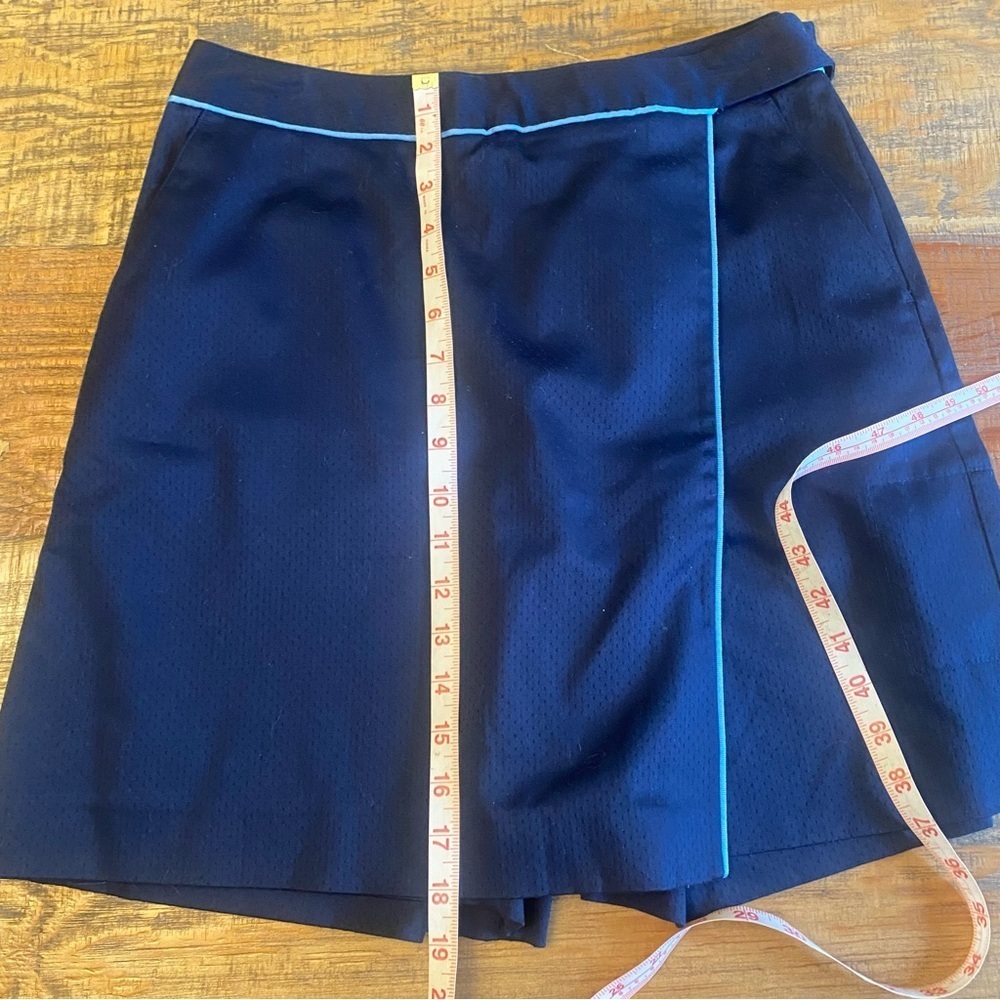 Liz Golf Skort Shorts Navy Blue Size 6- Liz Claiborne LizGolf - Picture 6 of 13
